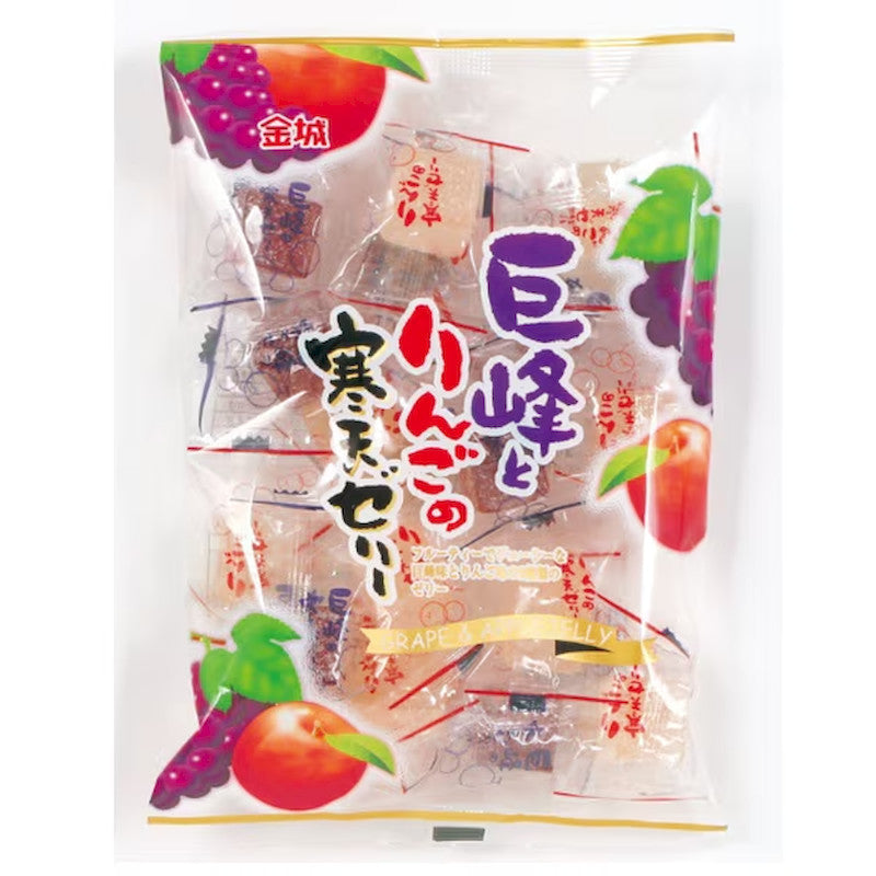 Kinjo Seika Kyoho Grape Apple Kanten Jelly 205g