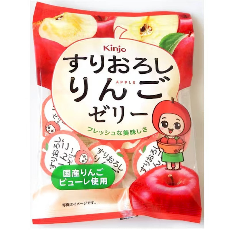 金城制菓 磨碎的苹果果冻杯 7个
