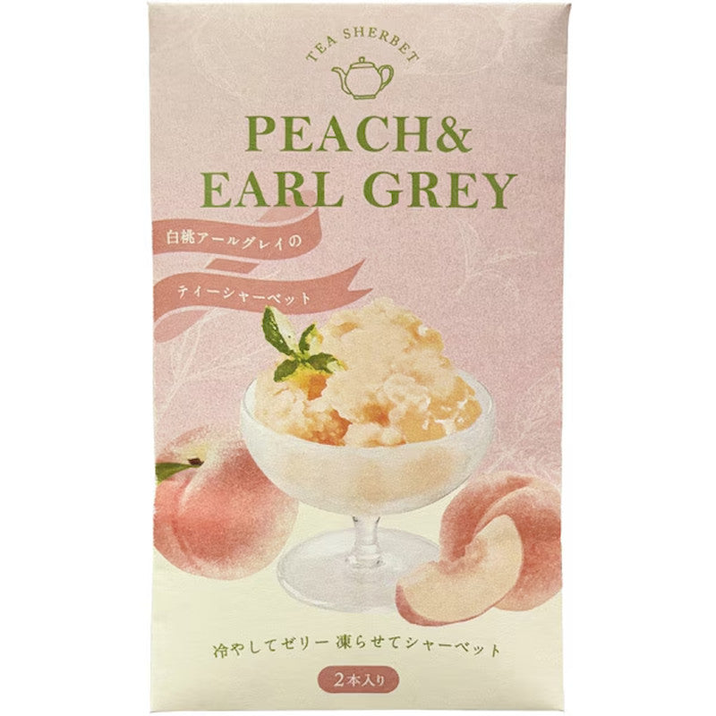 Contes de France Peach Earl Grey Sherbet, 30g x 2