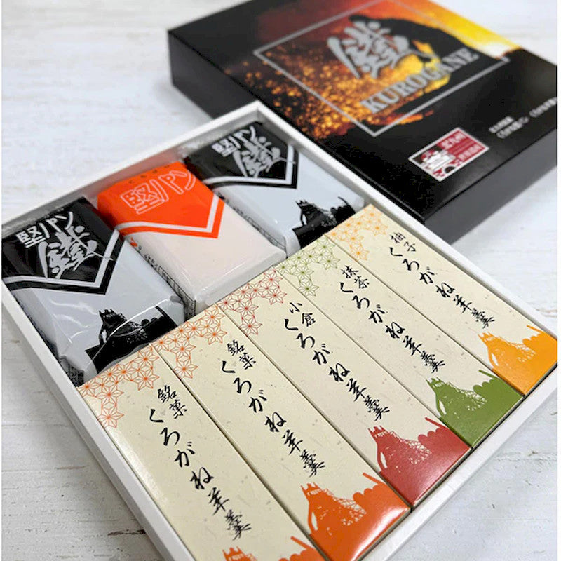 Spina Kurogane Hard Biscuit and Yokan Gift Set