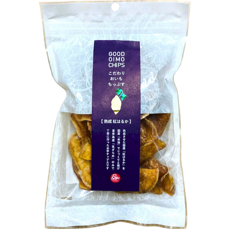 Iio Sweet Potato Chips Aged Beni Haruka 70g
