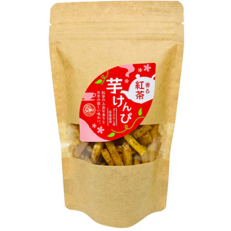 Iio Sweet Potato Snacks Black Tea 85g