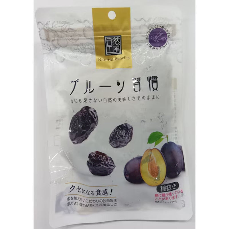 Nikko Foods Prune Shukan Soft Pitted Prunes 120g