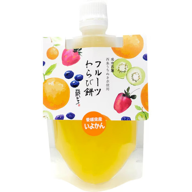 Osakaya Kurahachi Iyokan Citrus Warabi Mochi 170g