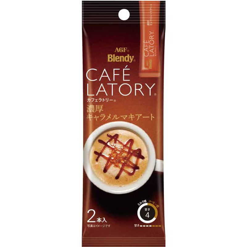 Ajinomoto AGF Cafe Latory Stick Rich Caramel Macchiato 7 sticks