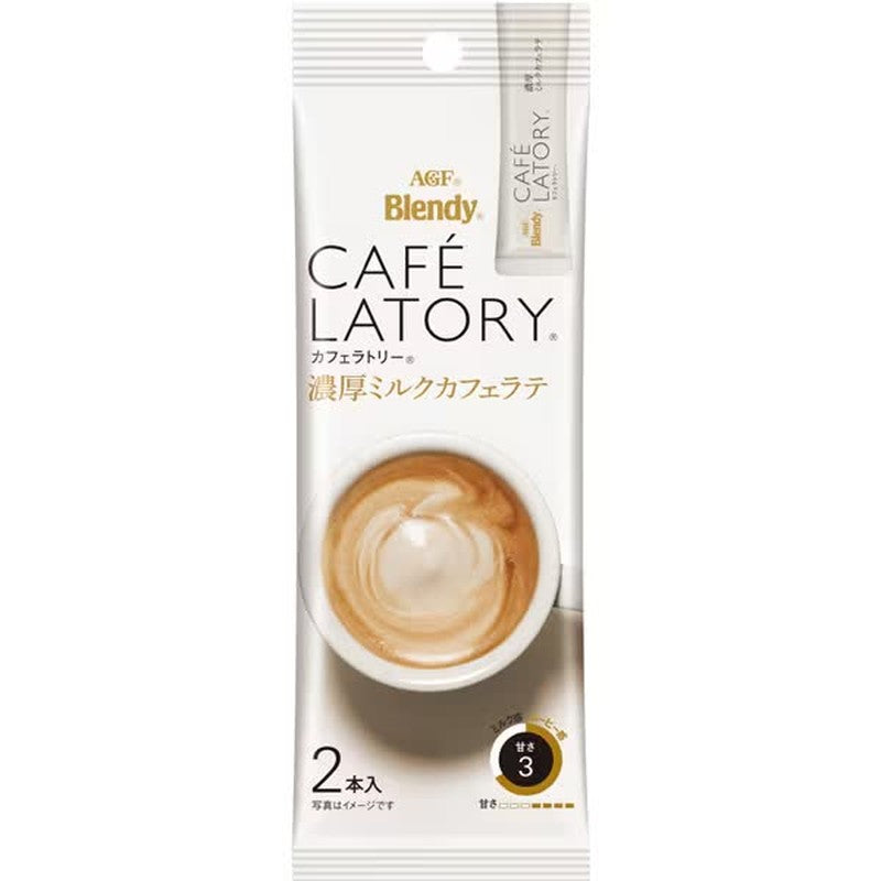 味之素 AGF Cafe Latory Stick 浓牛奶咖啡拿铁 8 支装