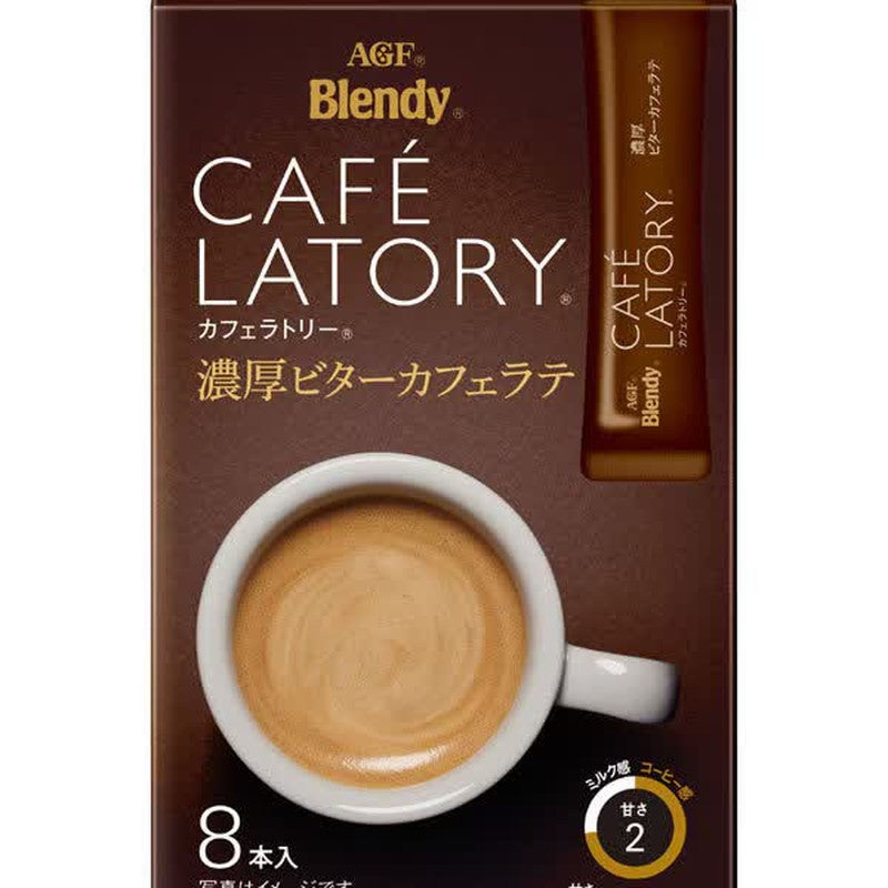 Ajinomoto AGF Cafe Latory Stick Rich Bitter Cafe Latte 8 sticks