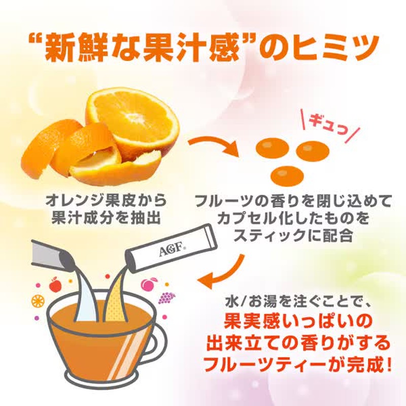 味之素 AGF Blendy Cafe Latory Stick 濃鬱桃子茶 7 支裝 [棒狀茶]