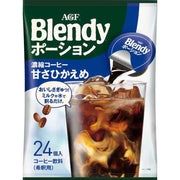 Blendy Blendy Portion 浓缩咖啡，微甜，24 包 [速溶咖啡]
