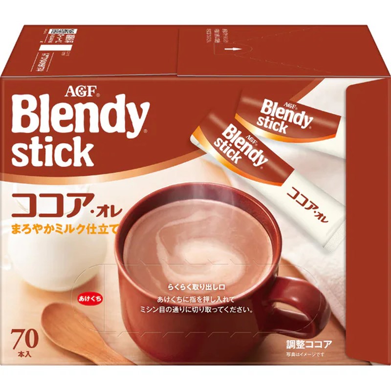 Blendy Blendy Sticks 可可歐蕾 70 支裝 [即溶咖啡]