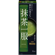 Blendy Matcha Ippuku, No Milk, 4 sticks