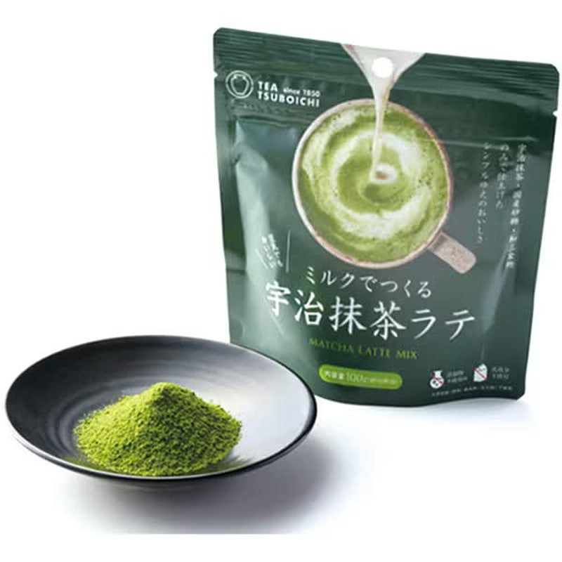 Tsuboichi Seicha Honpo Uji Matcha Latte with Milk, 100g