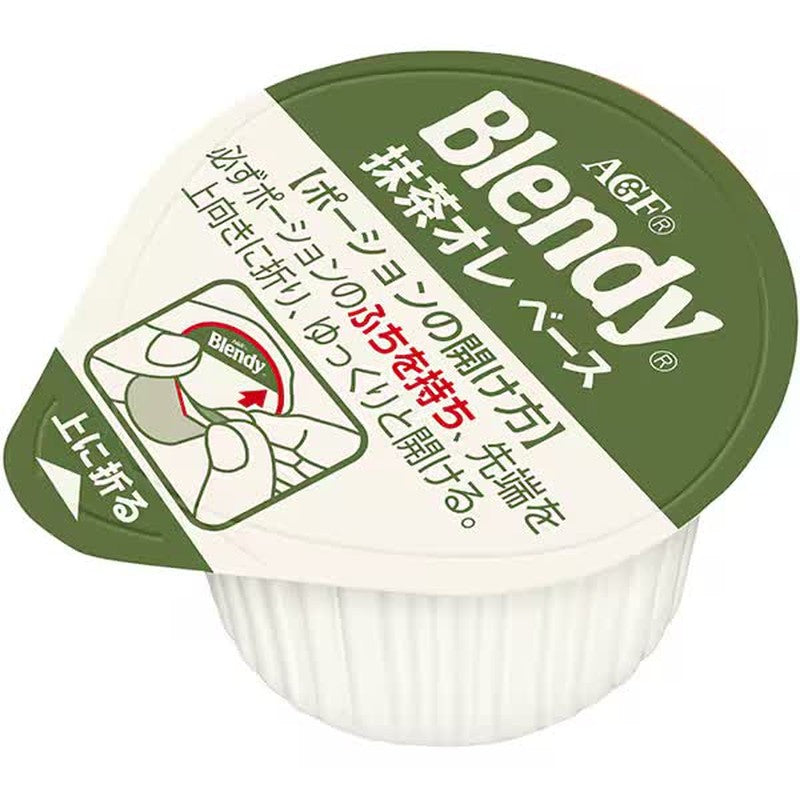 Ajinomoto AGF "Blendy_" Matcha Ole Base Portion, 6 Count [Instant Coffee]