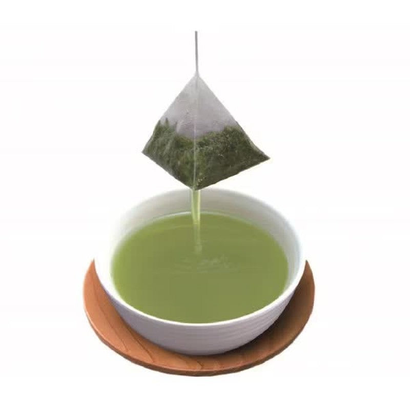 Kunitaro Kakegawa Tea with Matcha, Triangular Tea Bags, 40 Tea Bags, 80g