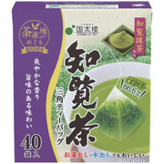 Kunitaro Chiran Tea with Matcha, Triangular Tea Bags, 40 Tea Bags, 80g