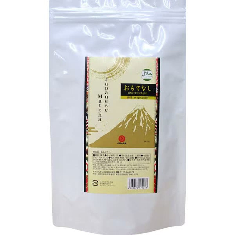 Maruko Tea, Halal Certified, Hospitality Matcha Sticks, 100 Sticks, 30g