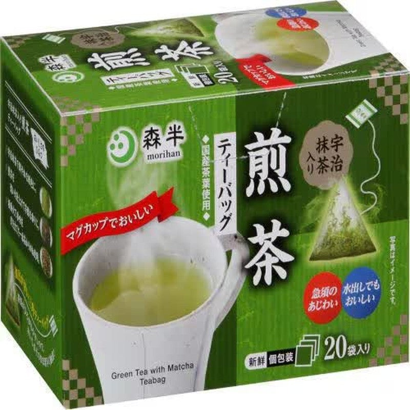 Morihan Uji Matcha Sencha (1.8g x 20 Tea Bags) 36g