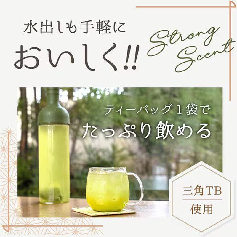 Akahori Shoten Uji Matcha Green Tea, Strong Fragrance, 4g x 50 Tea Bags