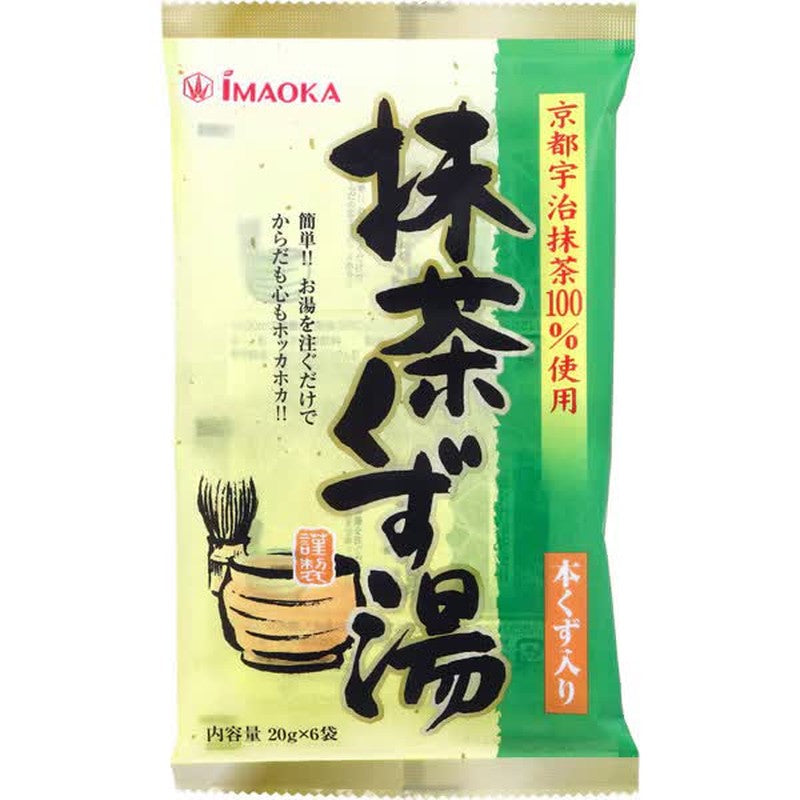 Imaoka Seika Matcha Kuzuyu with Kuzu, 20g x 6 bags