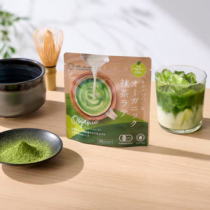 Tsuboichi Seicha Honpo Organic Matcha Latte with Milk 80g
