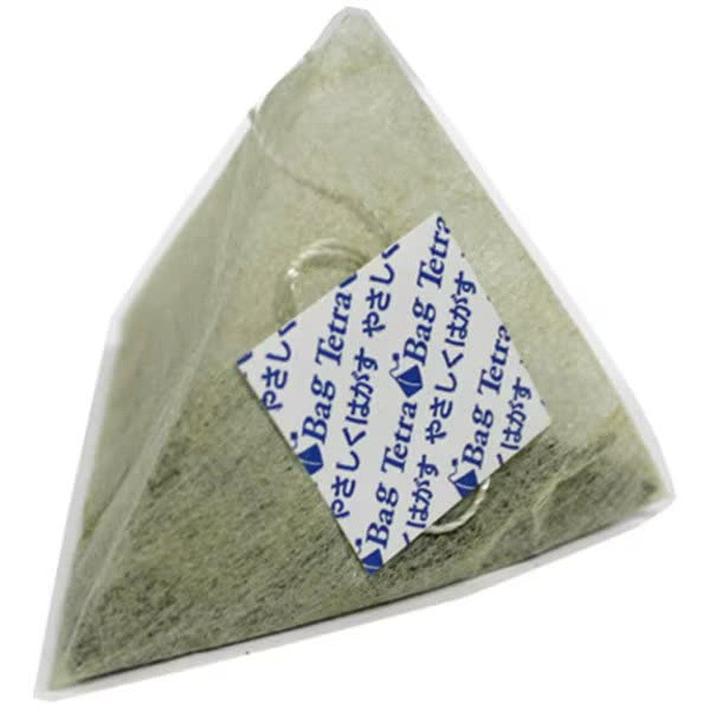 Kunitaro First Harvest Brown Rice Tea with Uji Matcha, Triangular Tea Bags, 22 Packs [Tea Bags]