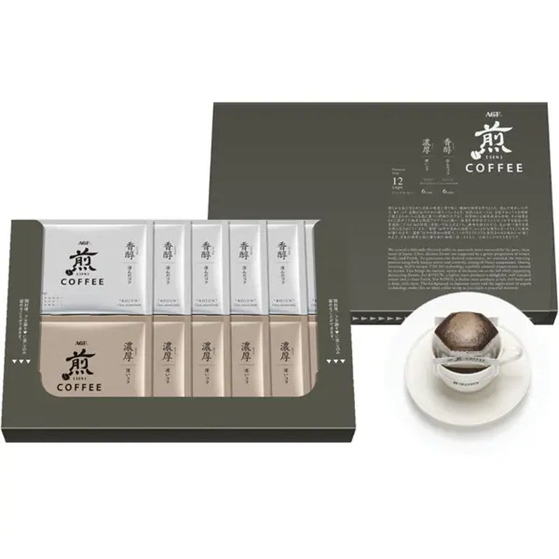 Ajinomoto AGF Sen Regular Coffee Premium Drip Assortment, 12 Bags [Regular Coffee]