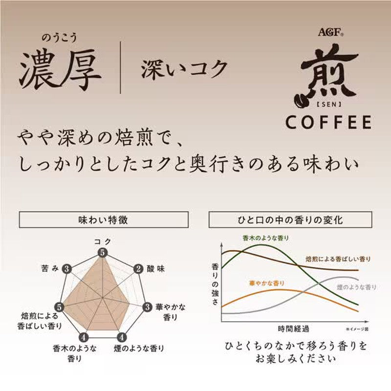 Ajinomoto AGF Sen Regular Coffee Premium Drip Assortment, 12 Bags [Regular Coffee]