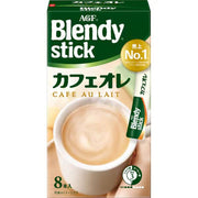 Blendy Blendy Stick Cafe au Lait, 8 sticks [instant coffee]