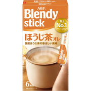 Blendy Blendy Sticks Hojicha Au Lait (Instant Coffee), 6 sticks