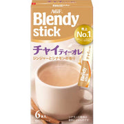 Blendy Blendy Stick Chai Tea Au Lait, 6 sticks