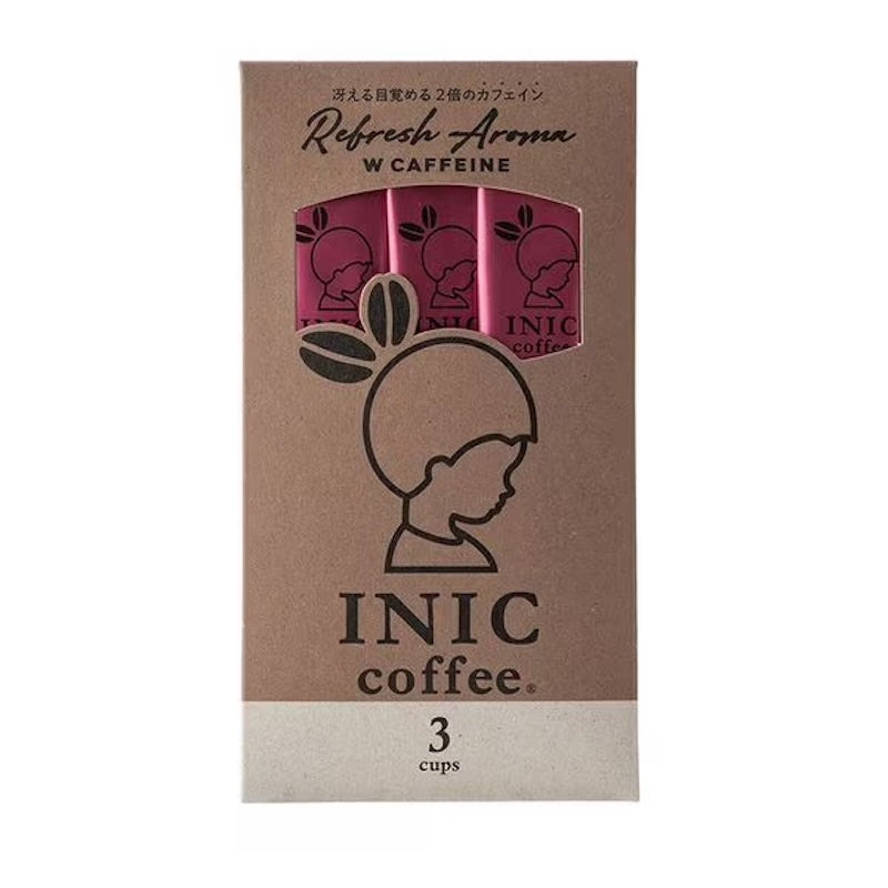INIC coffee Refresh Aroma 2xCaf 3ct [Instant]