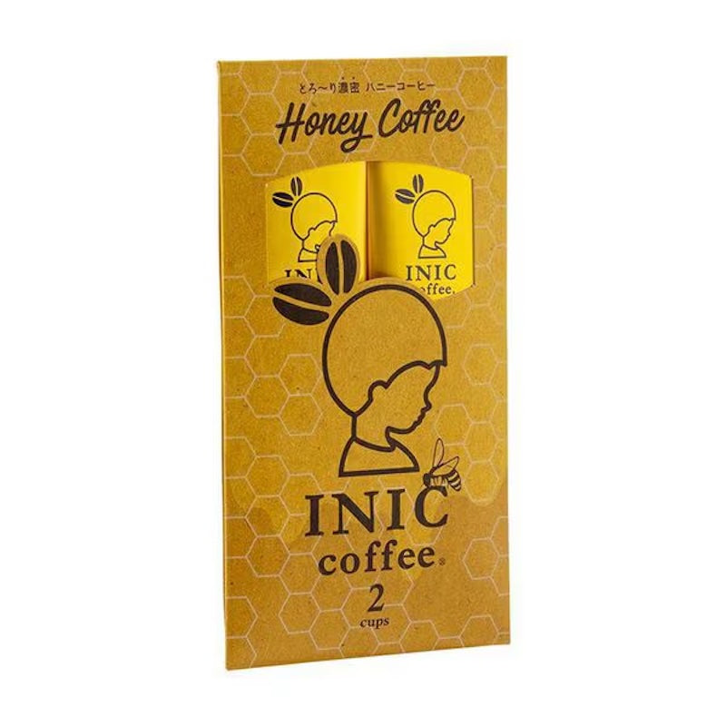 INIC coffee 蜂蜜咖啡 2支装 [速溶]