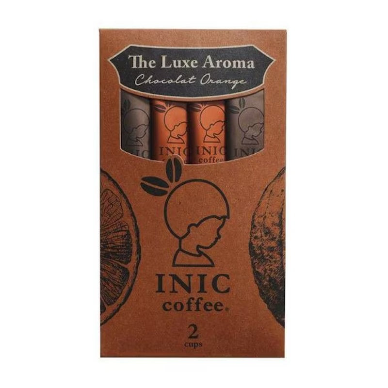 INIC 咖啡 Luxe Aroma 橙味巧克力 2 支装 [速溶]