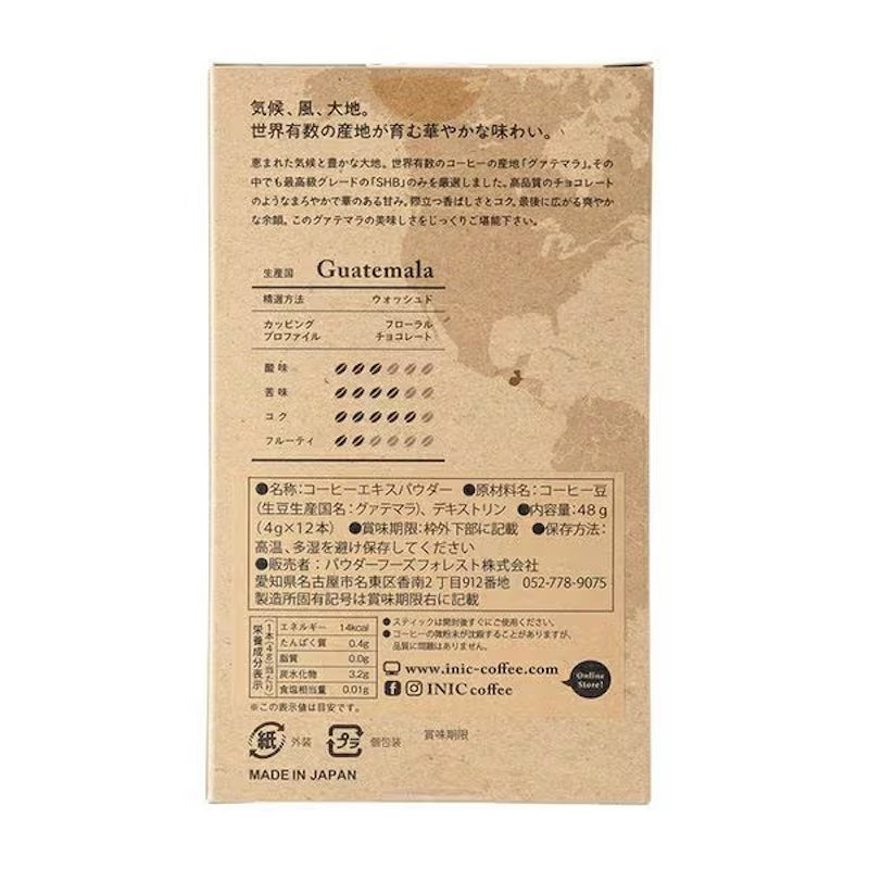 INIC IN-086 Bean Aroma Guate 12stk [Inst.Cf]