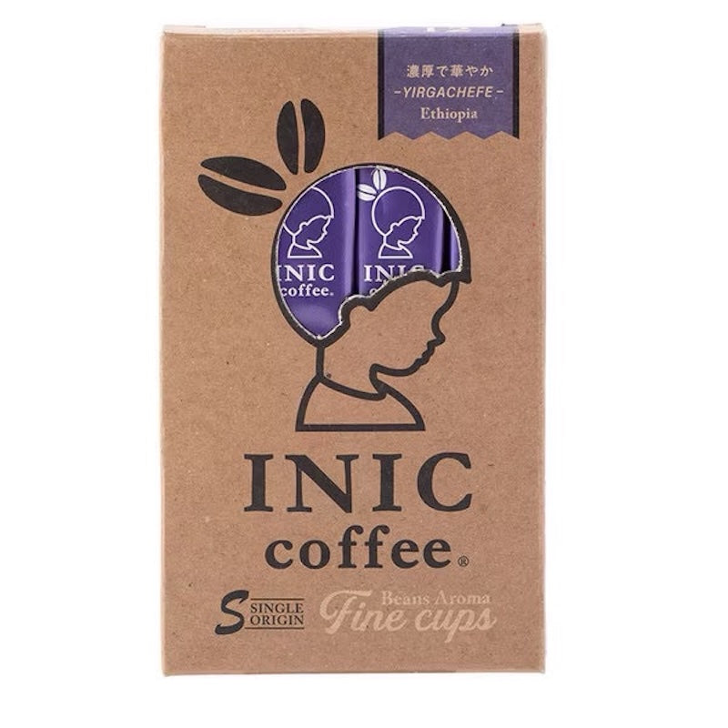 INIC coffee Beans Aroma Finecups Yirgacheffe 12P