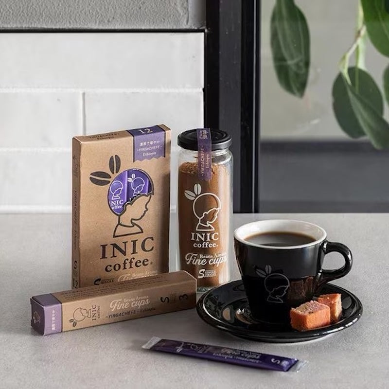 INIC coffee Beans Aroma Finecups Yirgacheffe 12P