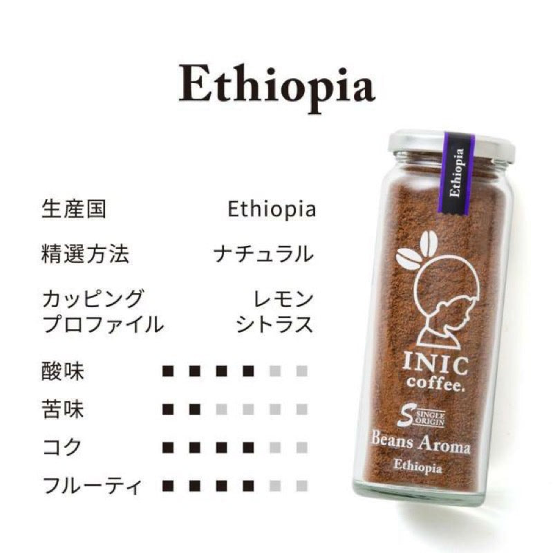 INIC IN-080 Beans Aroma Ethiopia [Instant]