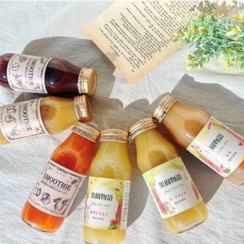 Fruit Story 日本果汁和冰沙 6 瓶套装