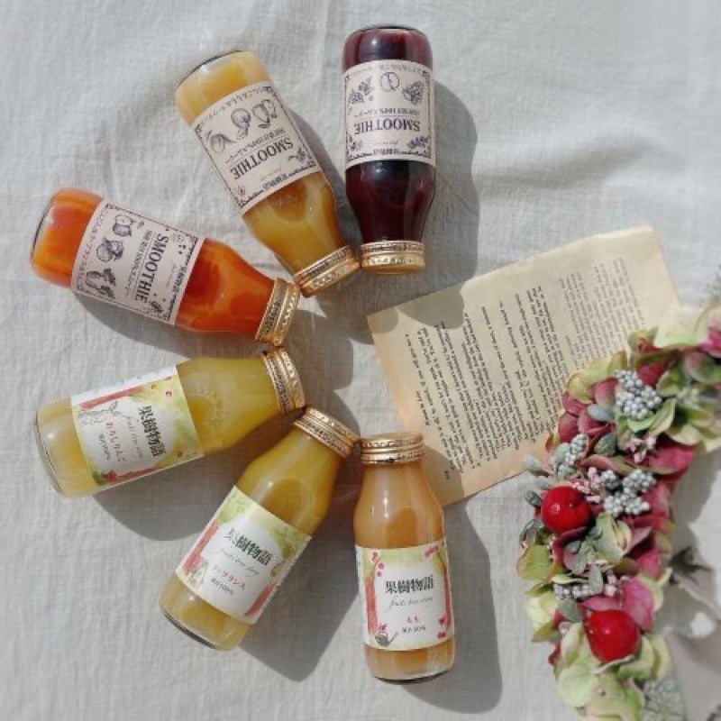 Fruit Story 日本果汁和冰沙 6 瓶套装