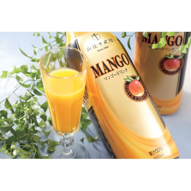 银座仙比屋芒果饮料 900毫升 x 2