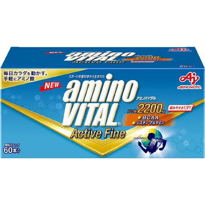 味之素 Amino Vital Amino Vital Active Fine 60 瓶/盒 149g