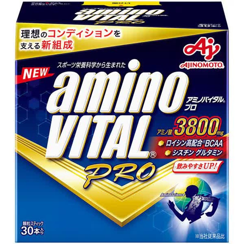 Ajinomoto Amino Vital 氨基酸维生素 Pro 30 瓶/盒 Z 132g