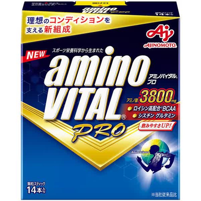 Ajinomoto Amino Vital 氨基酸维生素 Pro 14 瓶/盒 Z 62g