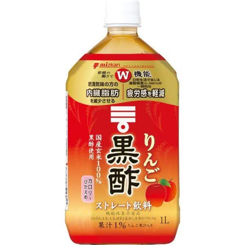 Mitsukan Apple Black Vinegar Straight [1000mL]