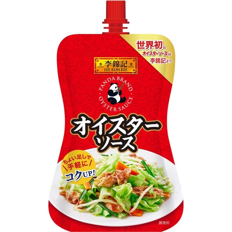 S&B Foods Lee Kum Kee Panda Brand Oyster Sauce Spout Pouch 130g [Chinese Ingredients]