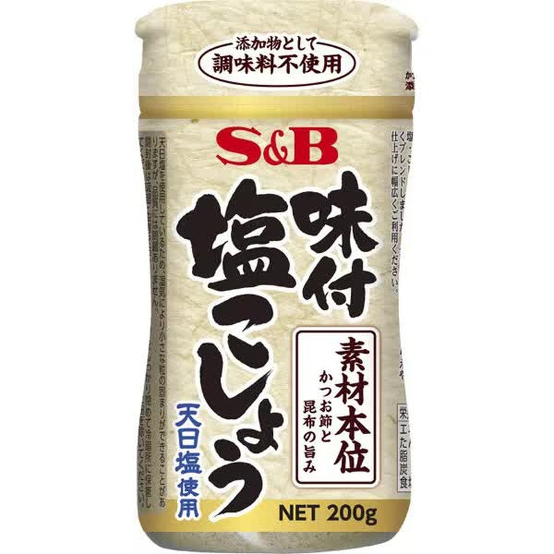 S&amp;B Foods 調味鹽和胡椒 200g [香料]