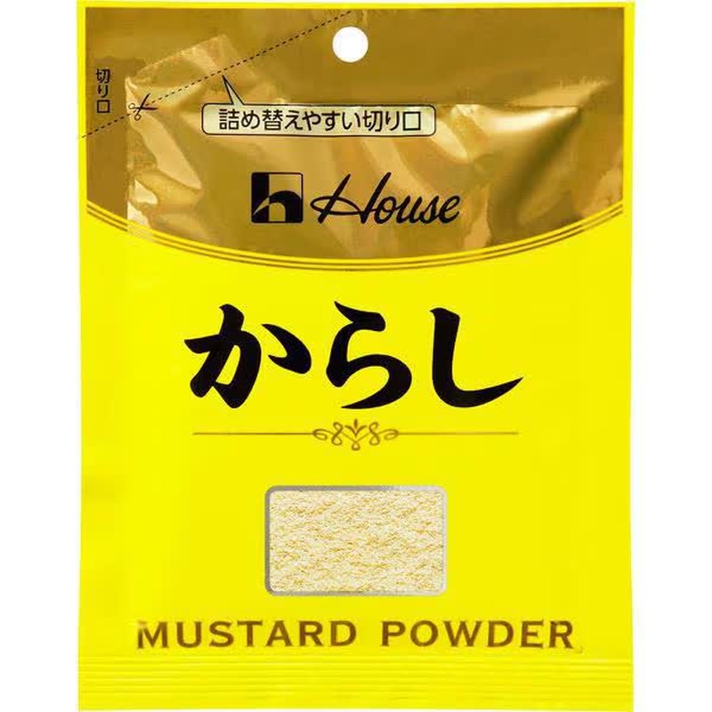 House Foods Mustard, bag, 27g