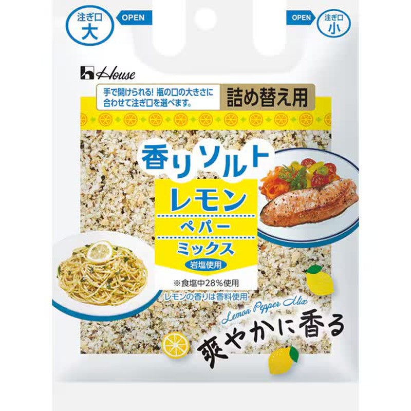 House Foods Fragrant Salt Lemon Pepper Mix, 39g bag
