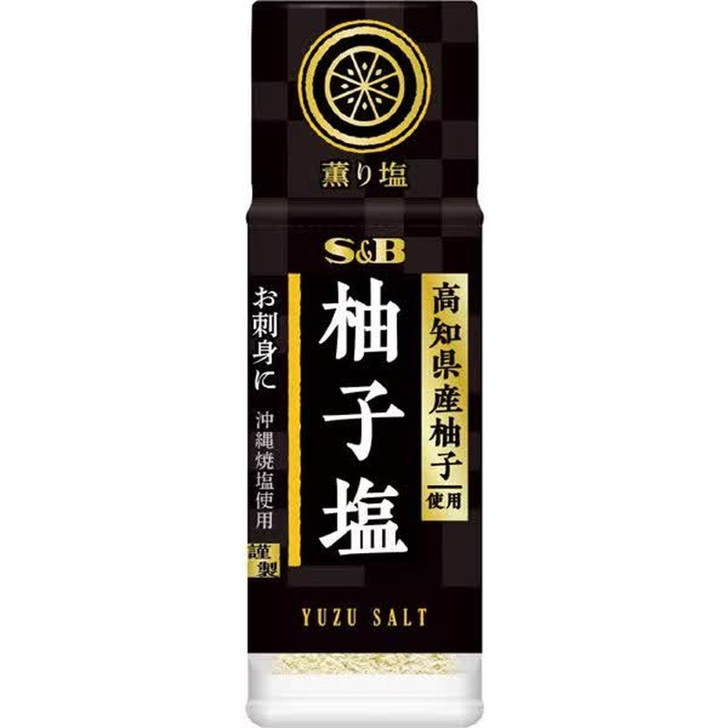 S&B Foods Scented Salt, Yuzu Salt, 24g [Salt]