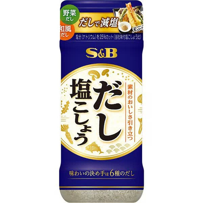 S&B Foods Dashi Salt and Pepper 100g